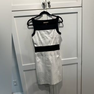 Banana Republic Blue and White Work/Party Dress